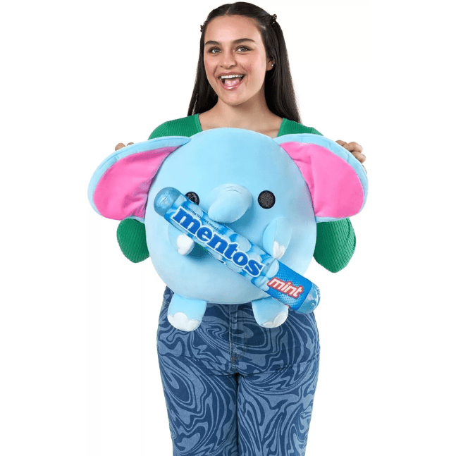 Snackles Super Sized 14 inch Squishy plush - Lottie with Mentos 193052063984