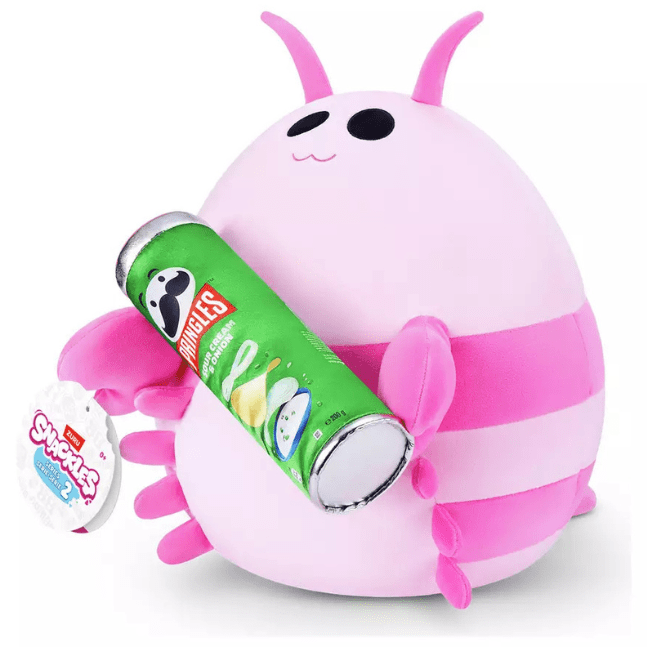 Snackles Super Sized 14 inch Squishy plush - Shrimp with Pringles 193052065117