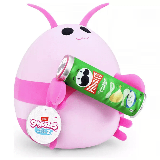 Snackles Super Sized 14 inch Squishy plush - Shrimp with Pringles 193052065117