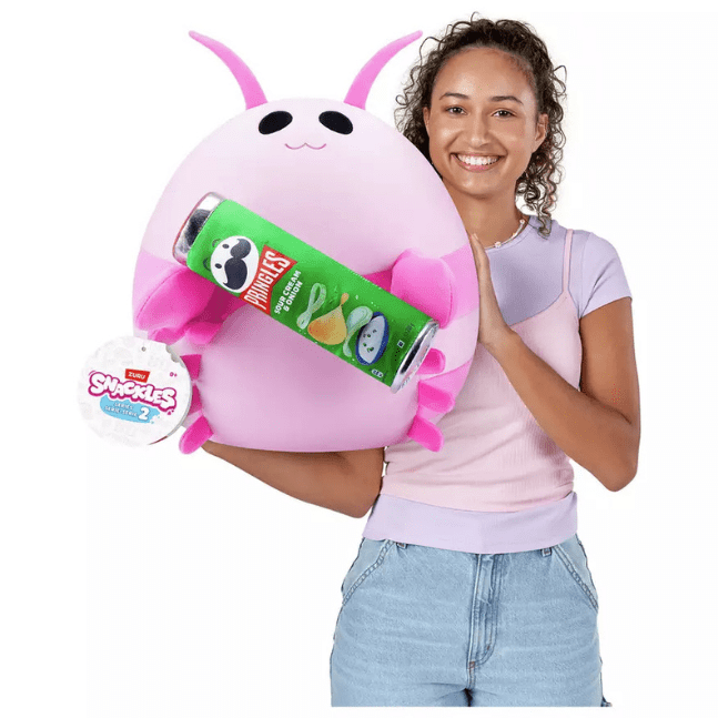 Snackles Super Sized 14 inch Squishy plush - Shrimp with Pringles 193052065117