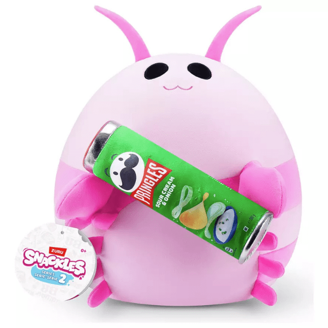 Snackles Super Sized 14 inch Squishy plush - Shrimp with Pringles 193052065117