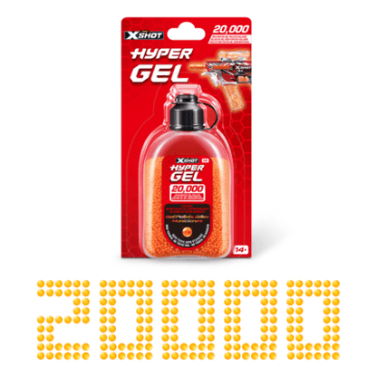 X-Shot - Hyper Gel 20000 Pack Gellet Refill