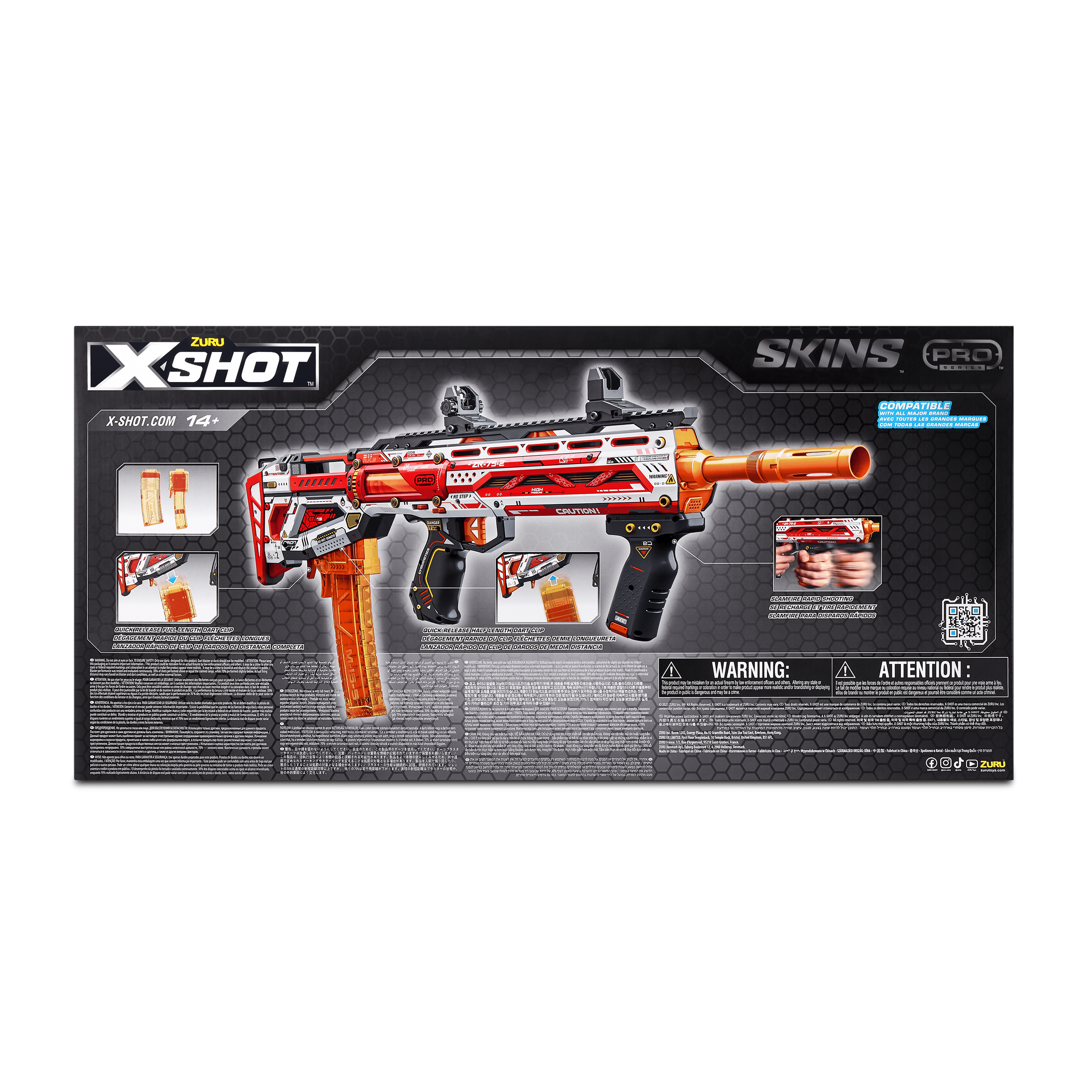 X-Shot - Skins Pro S1 Sinister 4894680026803