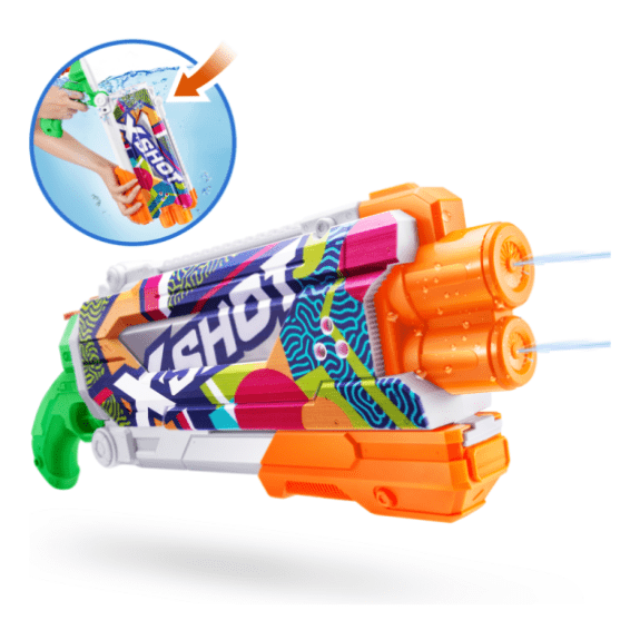 X-Shot - Water-Fast Fill Skins Pump Action