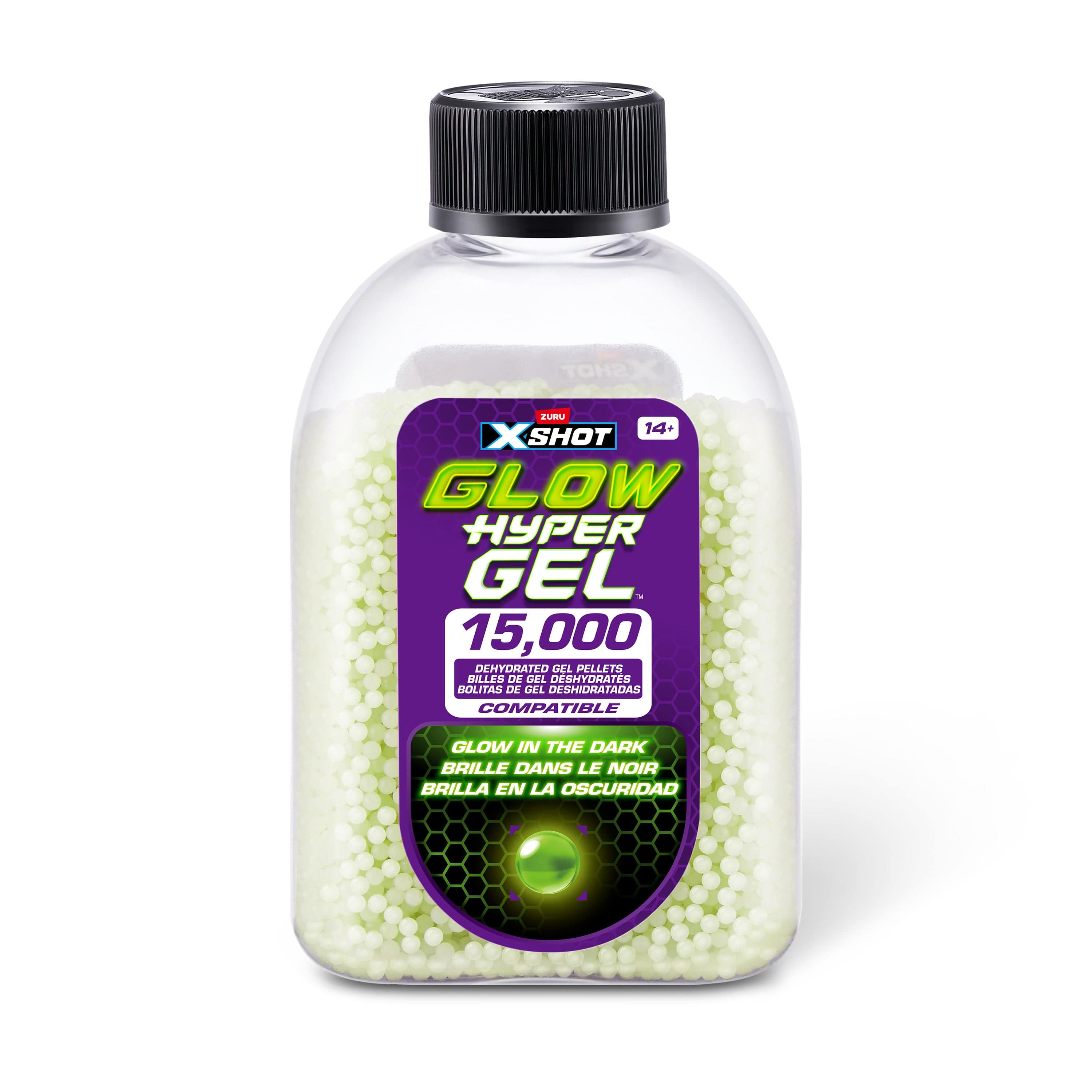 XShot Hyper Gel Glow in the Dark S1 Refill 15000 193052069887