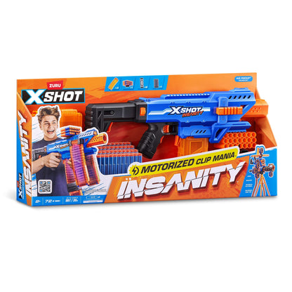 XShot Insanity S1 Motorised Clip Blaster 193052070883