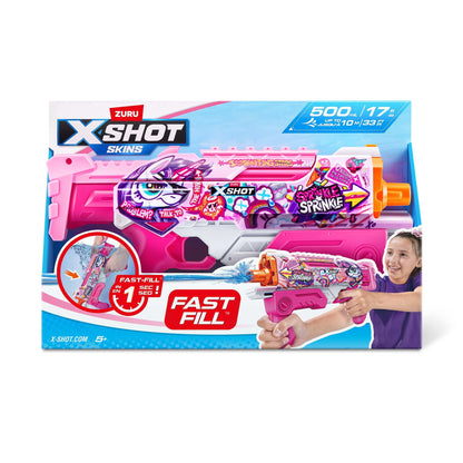 XShot Water Skins Hyperload Fast-Fill - Pink 193052058607