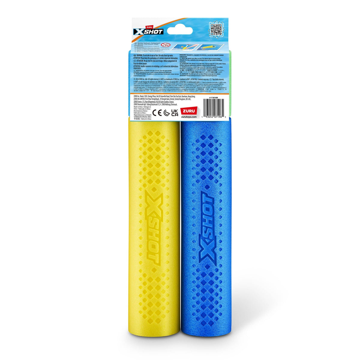 XShot Water Warfare S1 Foam Small Blaster 2pk 193052071965