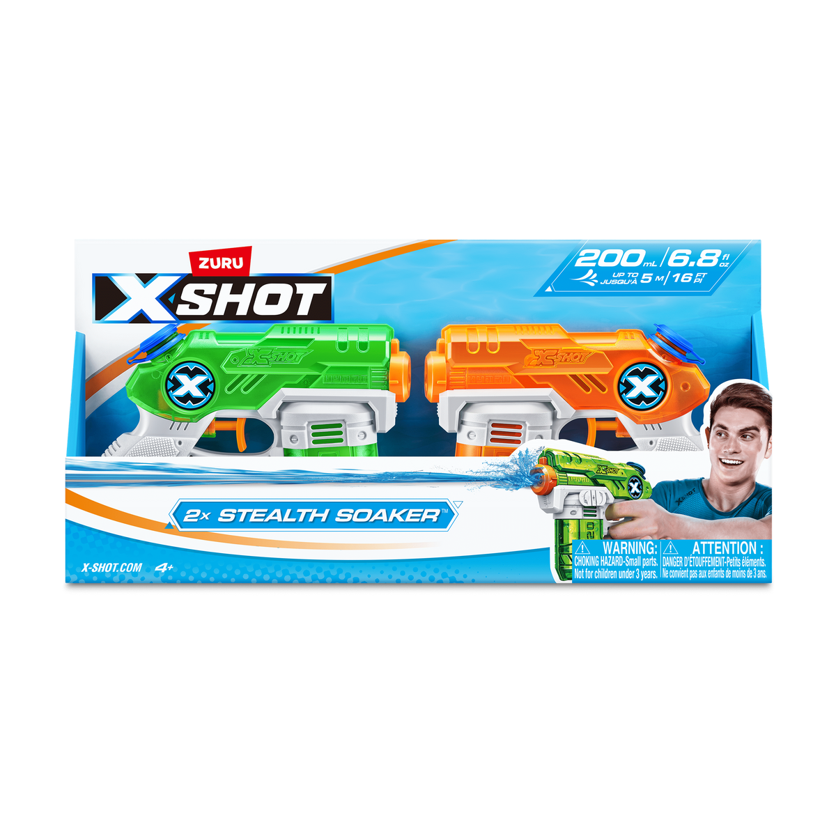 XShot Water Warfare Stealth Soaker Twin Pack 193052047274