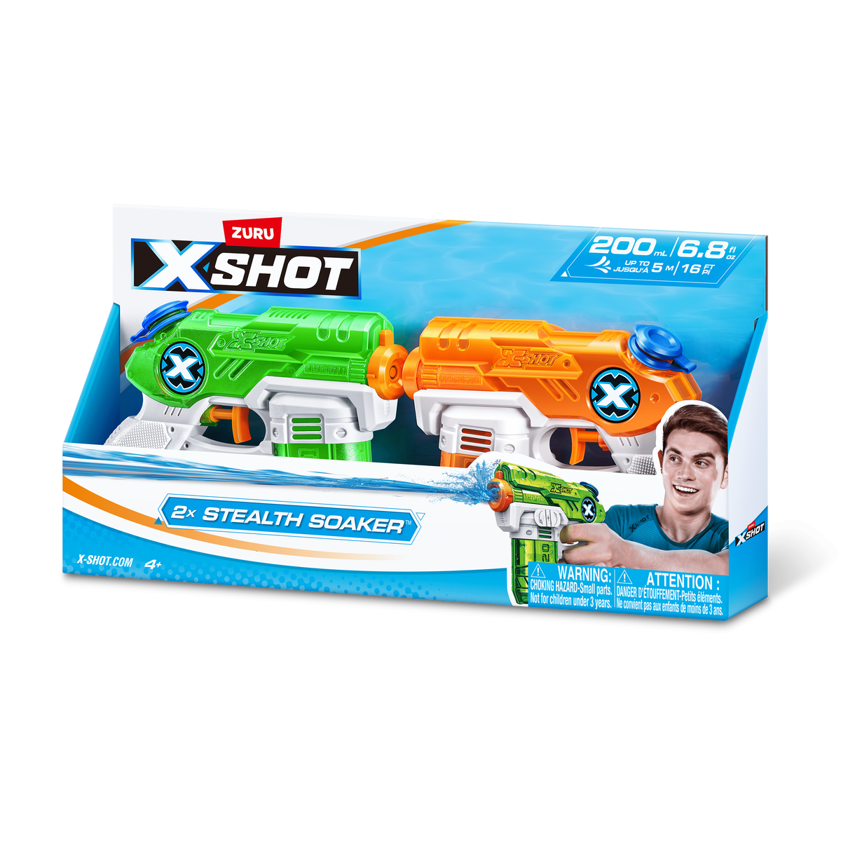XShot Water Warfare Stealth Soaker Twin Pack 193052047274