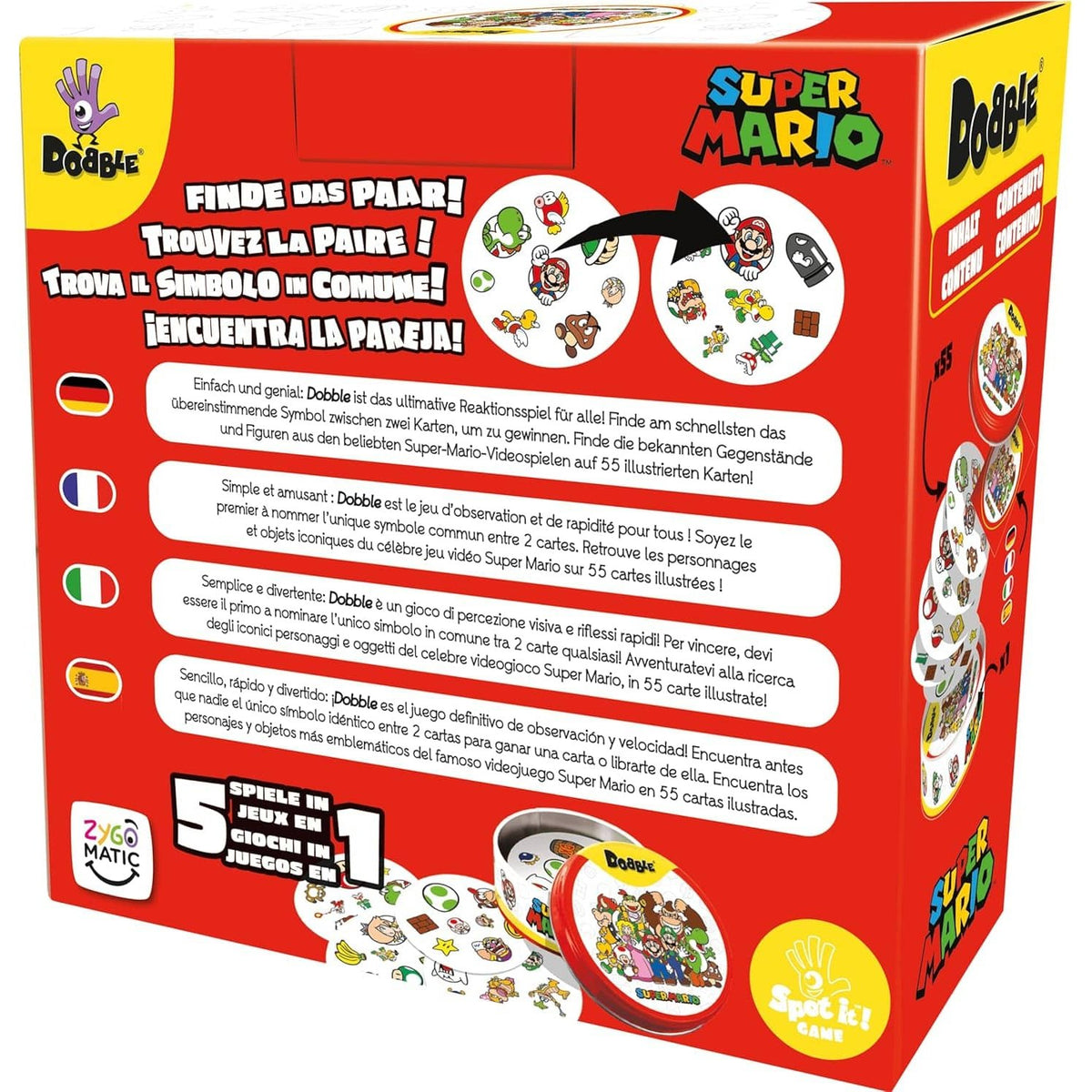 Dobble Super Mario 3558380114208