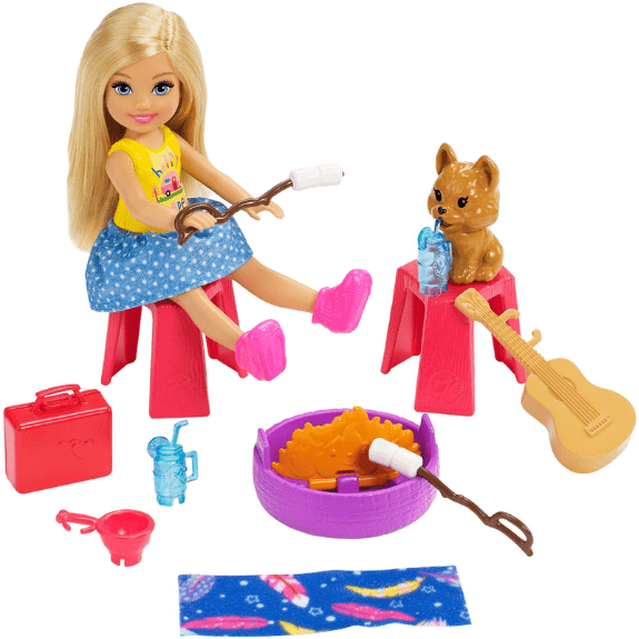 Barbie: Chelsea Camper With Doll And Car - Lennies Toys