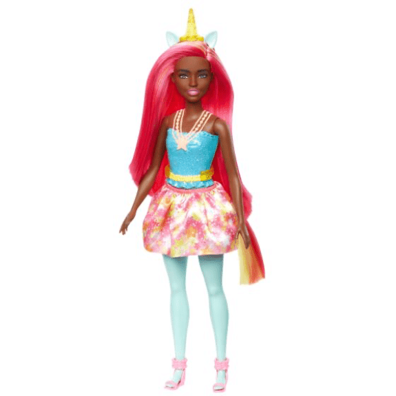 Barbie: Dreamtopia Unicorn Doll Assorted - Lennies Toys