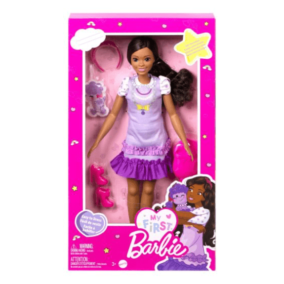 Barbie: My First Barbie Black Hair - Lennies Toys