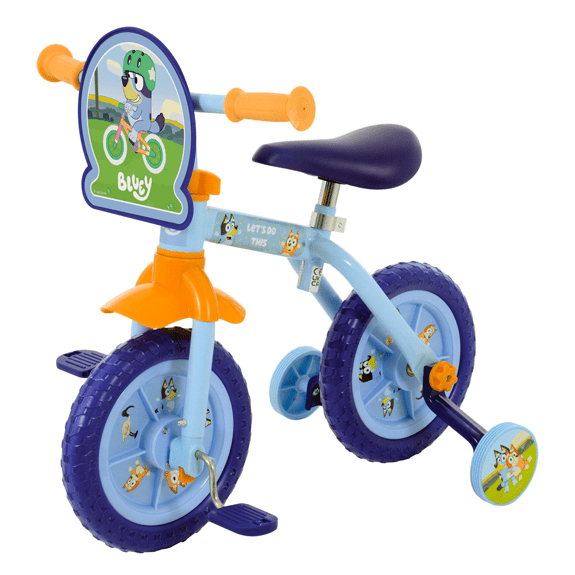 Bluey 2 in 1 10" Training Bike - Lennies Toys