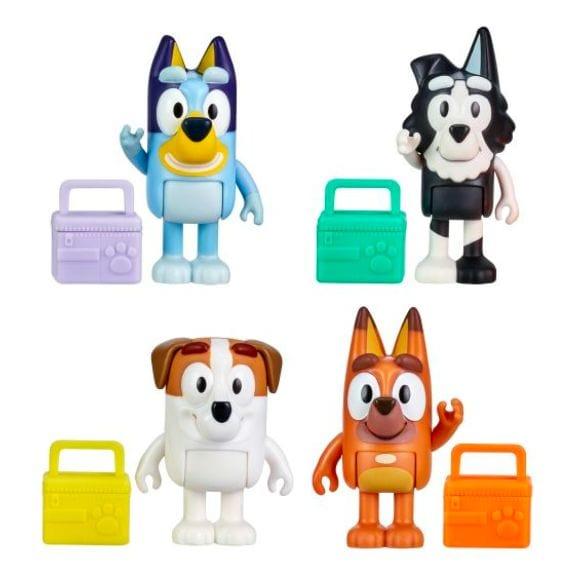 Bluey 4 Figure - School Mates - Lennies Toys