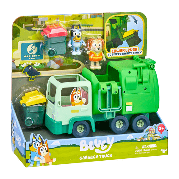 Bluey Garbage Truck - Lennies Toys