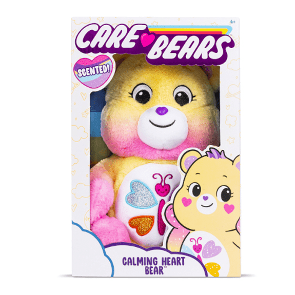 Care Bear 14 Inch Bean Plush Calming Heart Bear - Lennies Toys