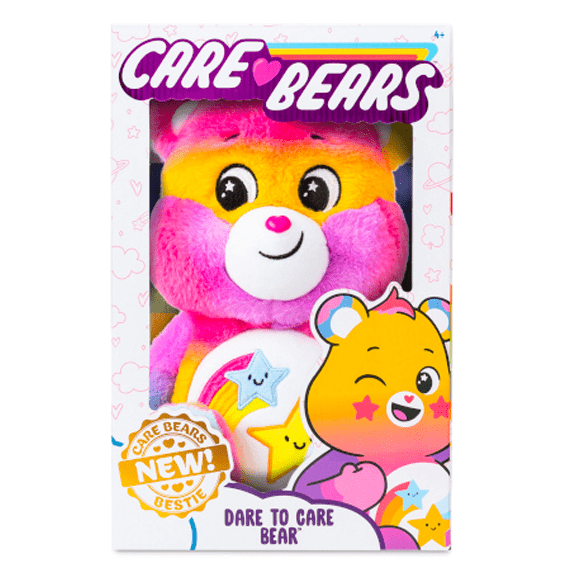 Care Bear 14 Inch Bean Plush Dare To Care Bear - Lennies Toys