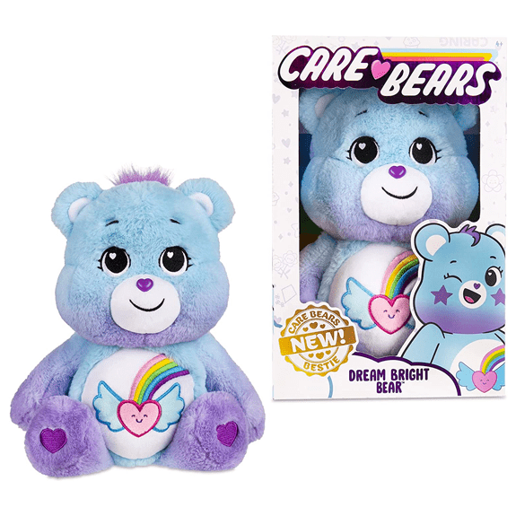 Care Bear 14 Inch Bean Plush Dream Bright Bear - Lennies Toys