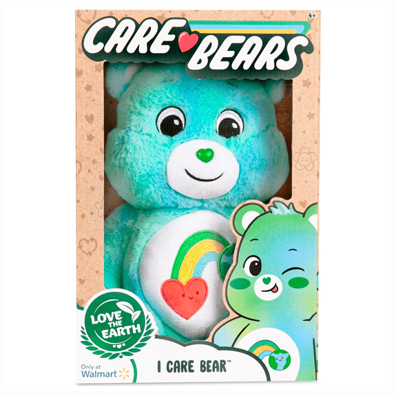 Care Bear 14 Inch Bean Plush Eco I Care Bear - Lennies Toys