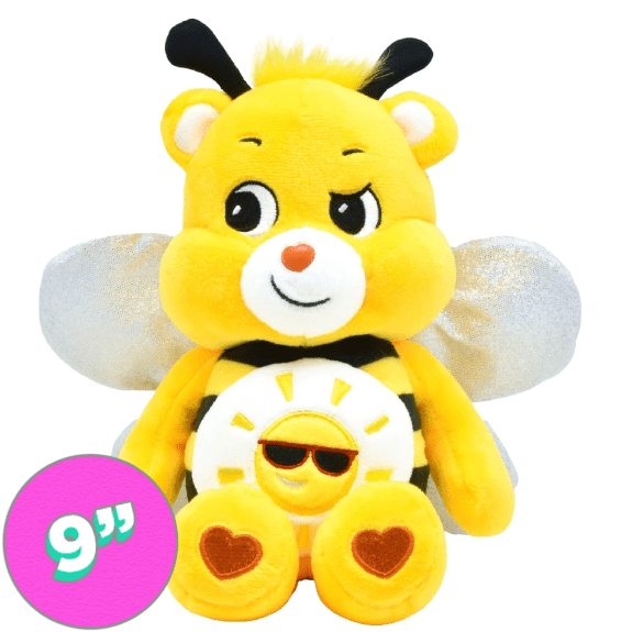 Care Bear 9 Inch Bean Plush Bumble Bee Funshine Bear - Lennies Toys