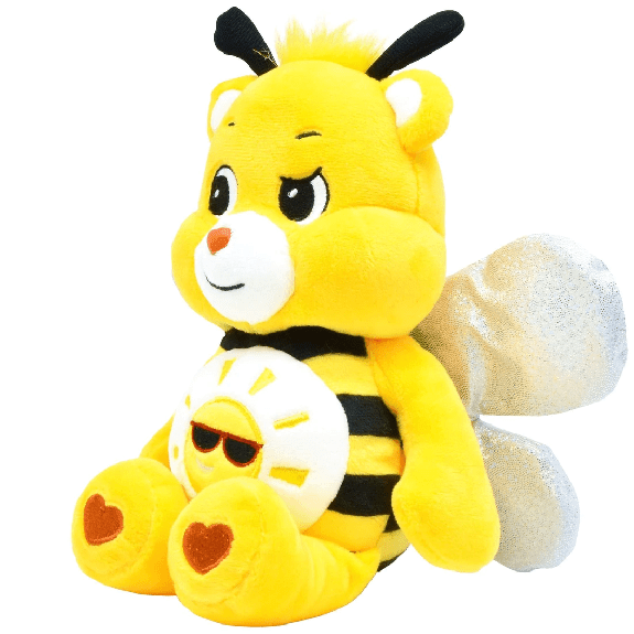 Care Bear 9 Inch Bean Plush Bumble Bee Funshine Bear - Lennies Toys