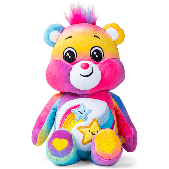 Care Bear 9 Inch Bean Plush Dare To Care Bear - Lennies Toys