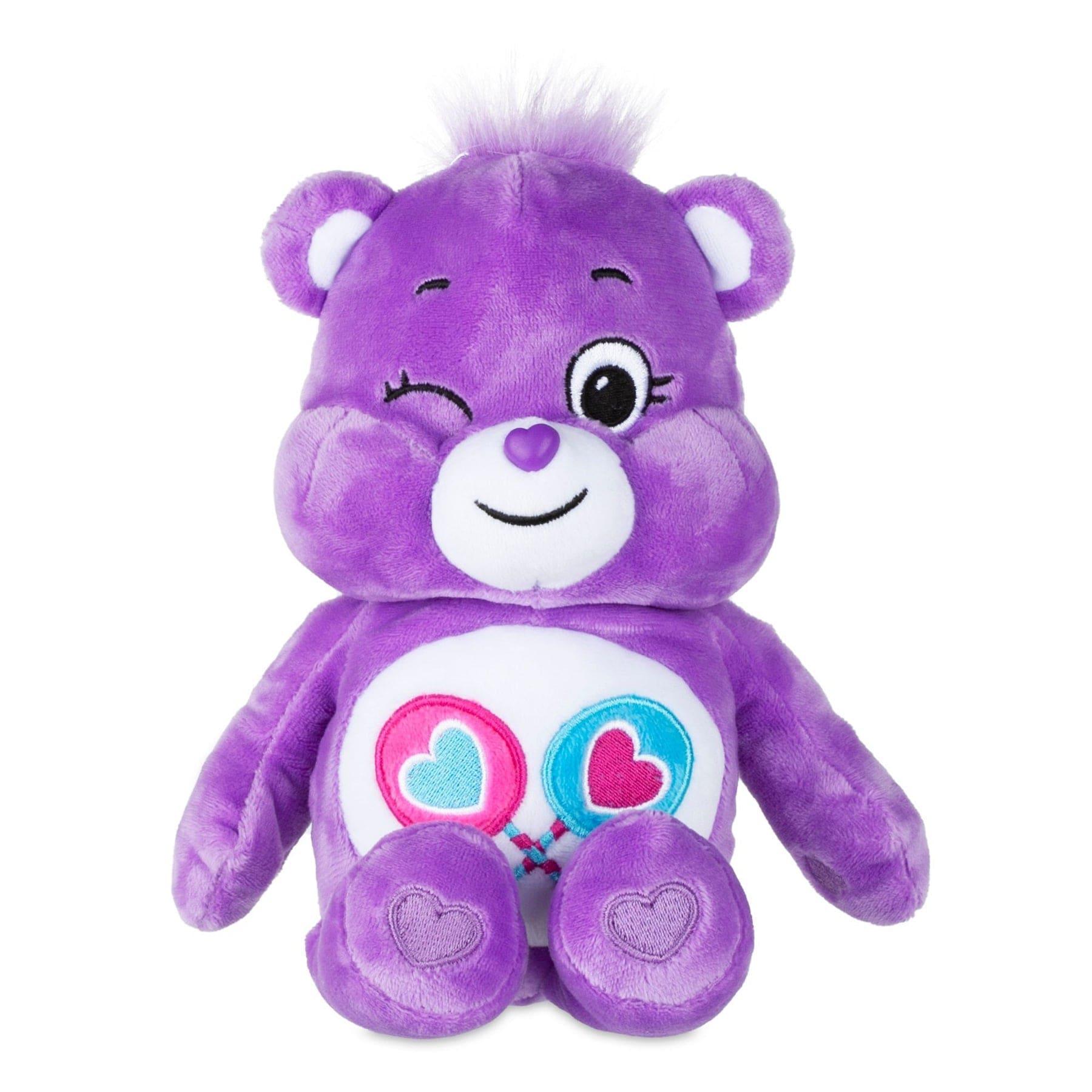 Care Bear 9 Inch Bean Plush Share Bear - Lennies Toys