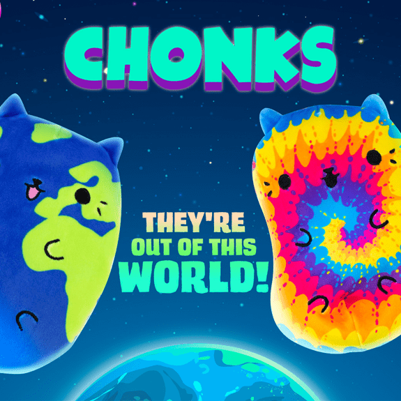 Cats vs Pickles 6" Chonk- Cat-cus - Lennies Toys
