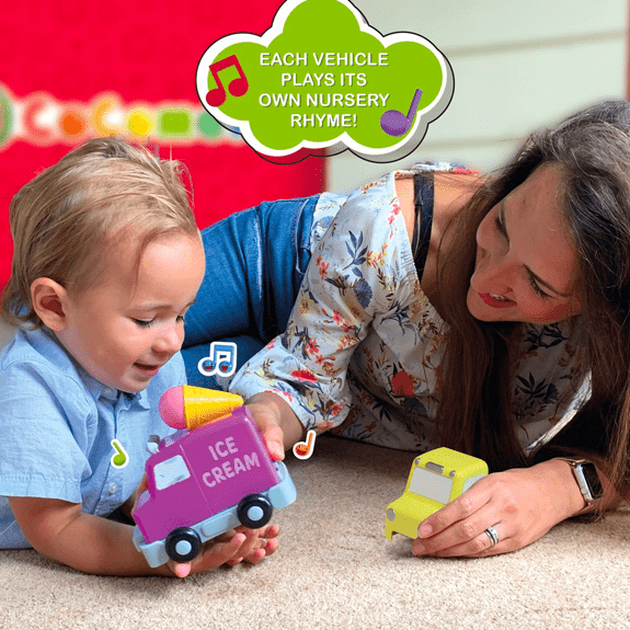Cocomelon Build & Sounds Vehicles - Lennies Toys