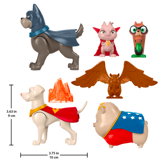 DC League of Super Pets Figure Multi-Pack - Lennies Toys