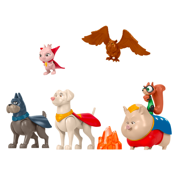 DC League of Super Pets Figure Multi-Pack - Lennies Toys