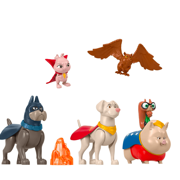 DC League of Super Pets Figure Multi-Pack - Lennies Toys