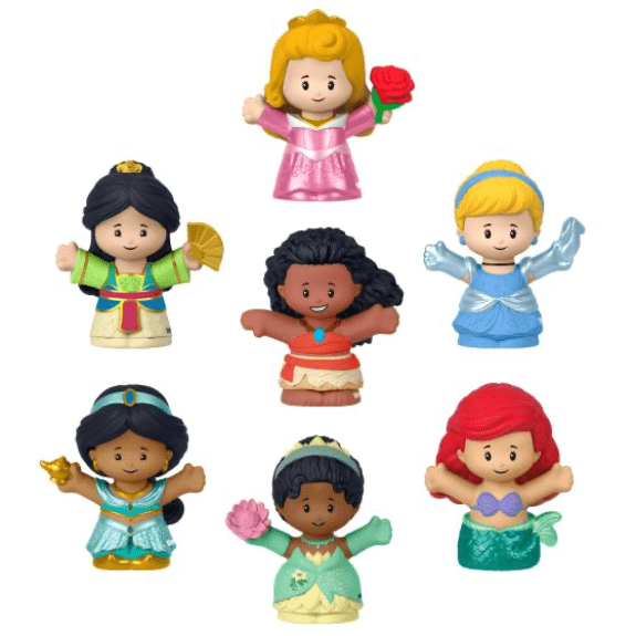 Disney Princess: Fisher Price Little People Figures Assorted - Lennies Toys