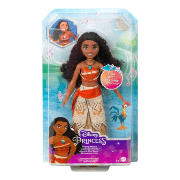 Disney: Princess Singing Moana Doll - Lennies Toys