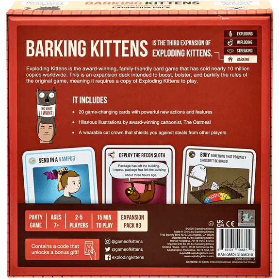 Barking Kittens: Expansion Pack - Lennies Toys