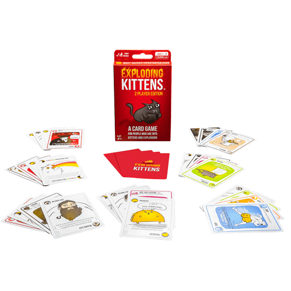 Exploding Kittens: 2 Player Edition - Lennies Toys