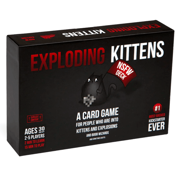 Exploding Kittens: NSFW Edition - Lennies Toys
