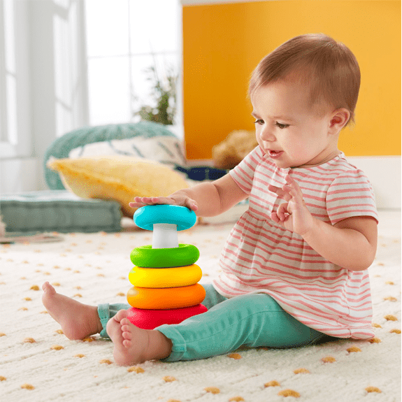 Fisher Price Eco Rock-a-Stack - Lennies Toys