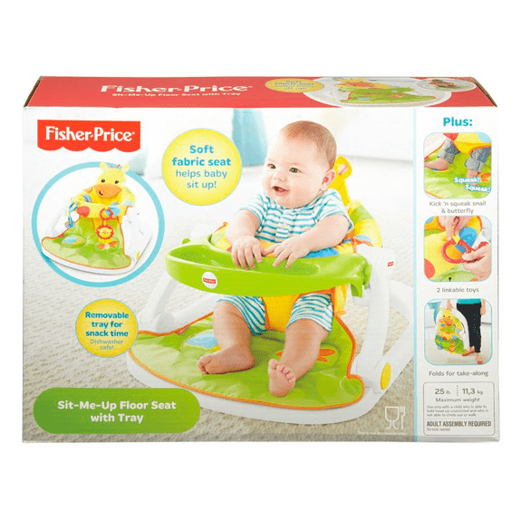 Fisher Price Giraffe Sit me up Floor Seat - Lennies Toys