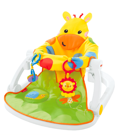 Fisher Price Giraffe Sit me up Floor Seat - Lennies Toys