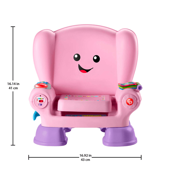 Fisher Price Laugh & Learn Smart Stages Pink Chair - Lennies Toys