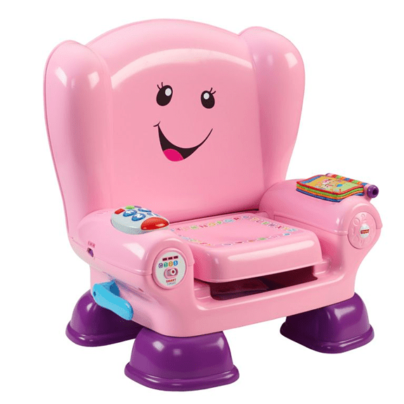 Fisher Price Laugh & Learn Smart Stages Pink Chair - Lennies Toys