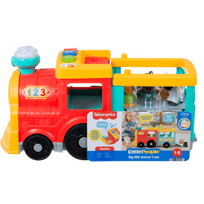 Fisher Price Little People Big ABC Animal Train - Lennies Toys