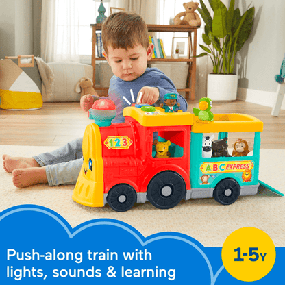 Fisher Price Little People Big ABC Animal Train - Lennies Toys