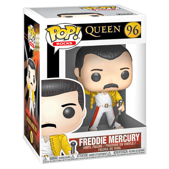 Funko Pop! Vinyl - Queen - Freddy Mercury Wembley 1986 - Lennies Toys