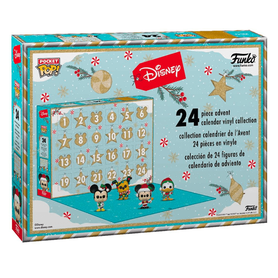 Funko Pocket Pop! - Classic Disney Advent Calendar (24 Day) - Lennies Toys