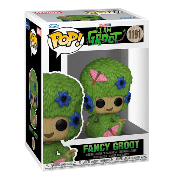 Funko Pop! Marvel - I Am Groot - Fancy Groot - Lennies Toys