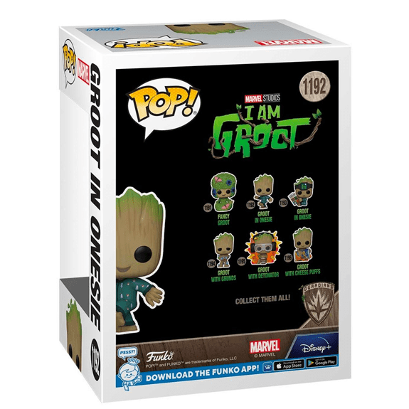 Funko Pop! Marvel - I Am Groot - Groot in Onesie - Lennies Toys